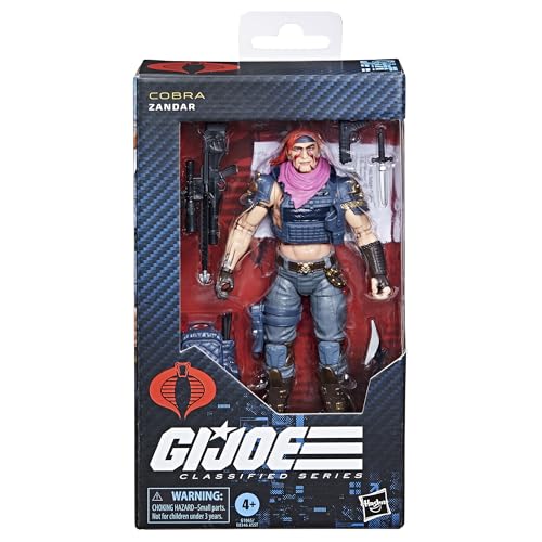 G.I. Joe Classified Series #146 Dreadnok Zandar 6-Inch Action Figure