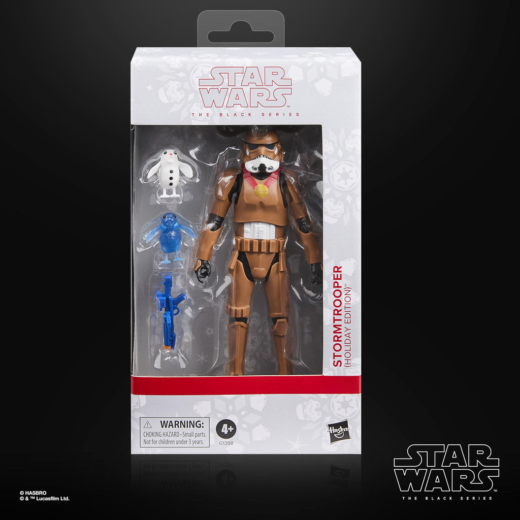 Star Wars The Black Series Stormtrooper (Holiday Edition) 6-Inch Action Figure