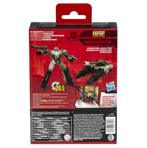 Transformers Studio Series Deluxe One 114 Megatron 4.5-inch Converting Action Figure