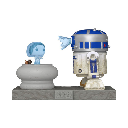 Funko Pop! Deluxe Star Wars R2-D2 with Leia #766