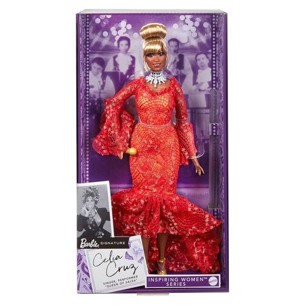 Barbie Inspiring Women Celia Cruz Queen of Salsa Doll