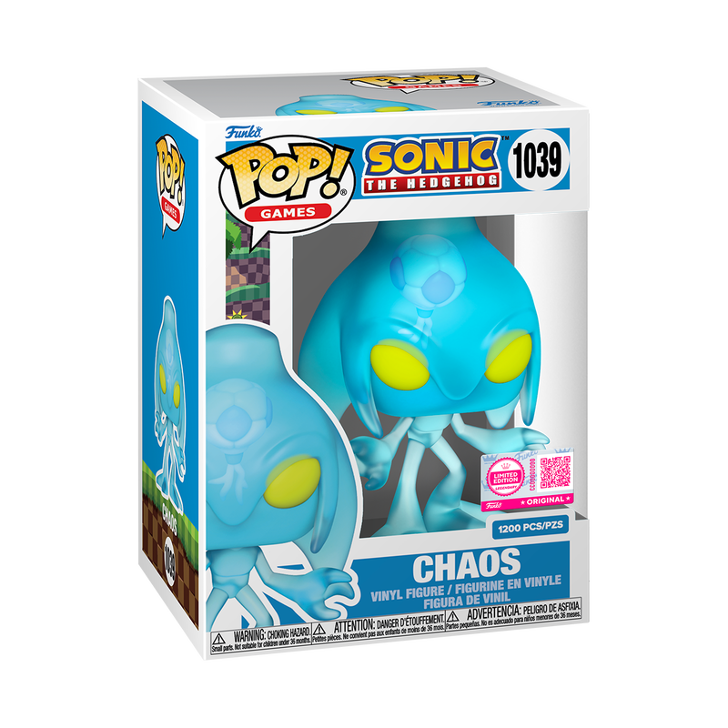 Funko Pop! Chaos (Translucent) with Pop! Protector #1039