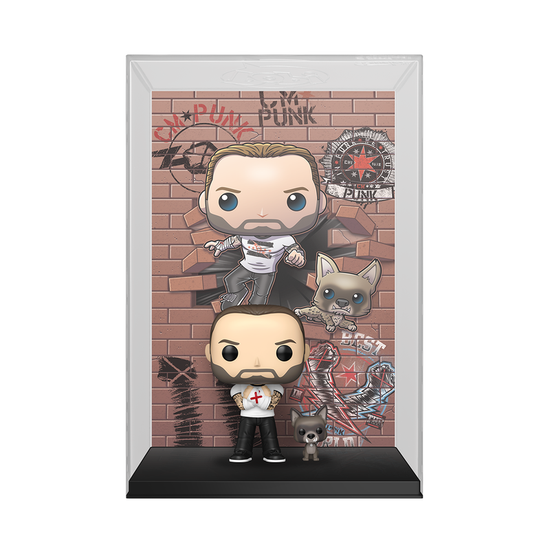 Funko Pop! WWE Covers CM Punk and Larry #05