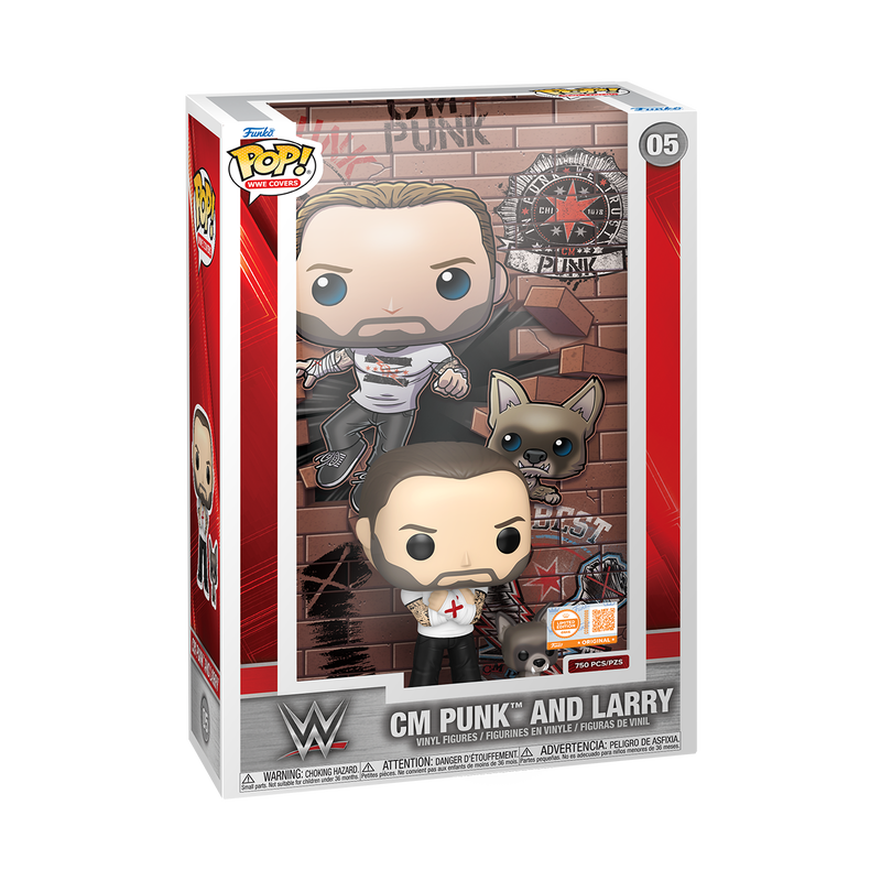 Funko Pop! WWE Covers CM Punk and Larry #05