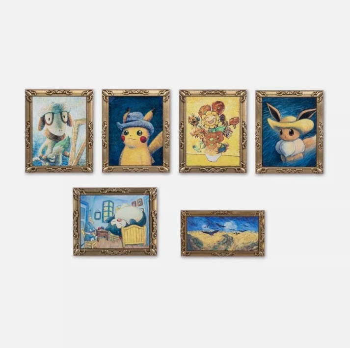 Pokemon Center x Van Gogh Museum Pin Box Set