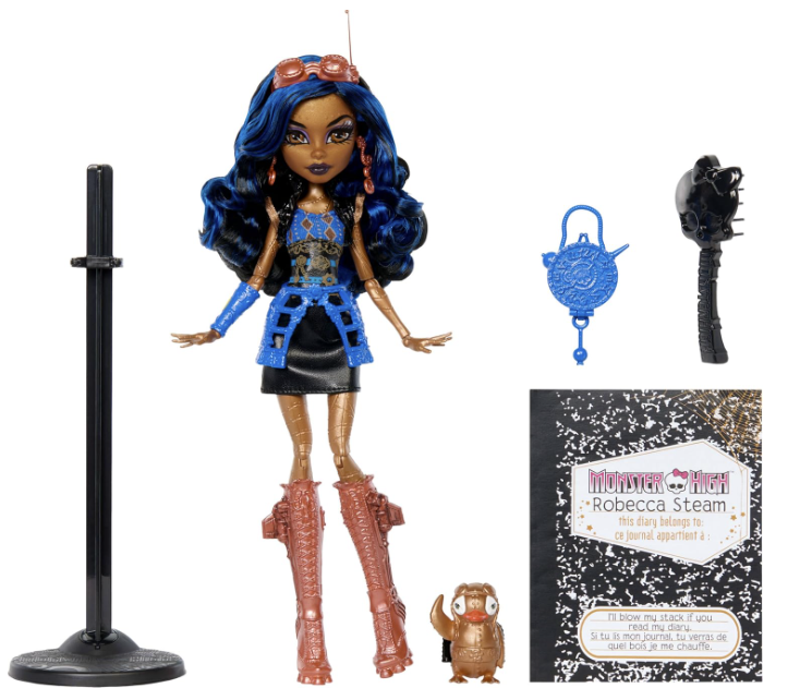 Monster High Boo-riginal Creeproduction Doll Robecca Steam