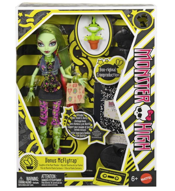 Monster High Boo-riginal Creeproduction Doll Venus McFlytrap