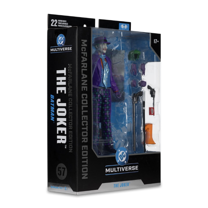 McFarlane Toys - DC Multiverse The Joker (Batman) 7in Action Figure McFarlane Collectors Edition #57