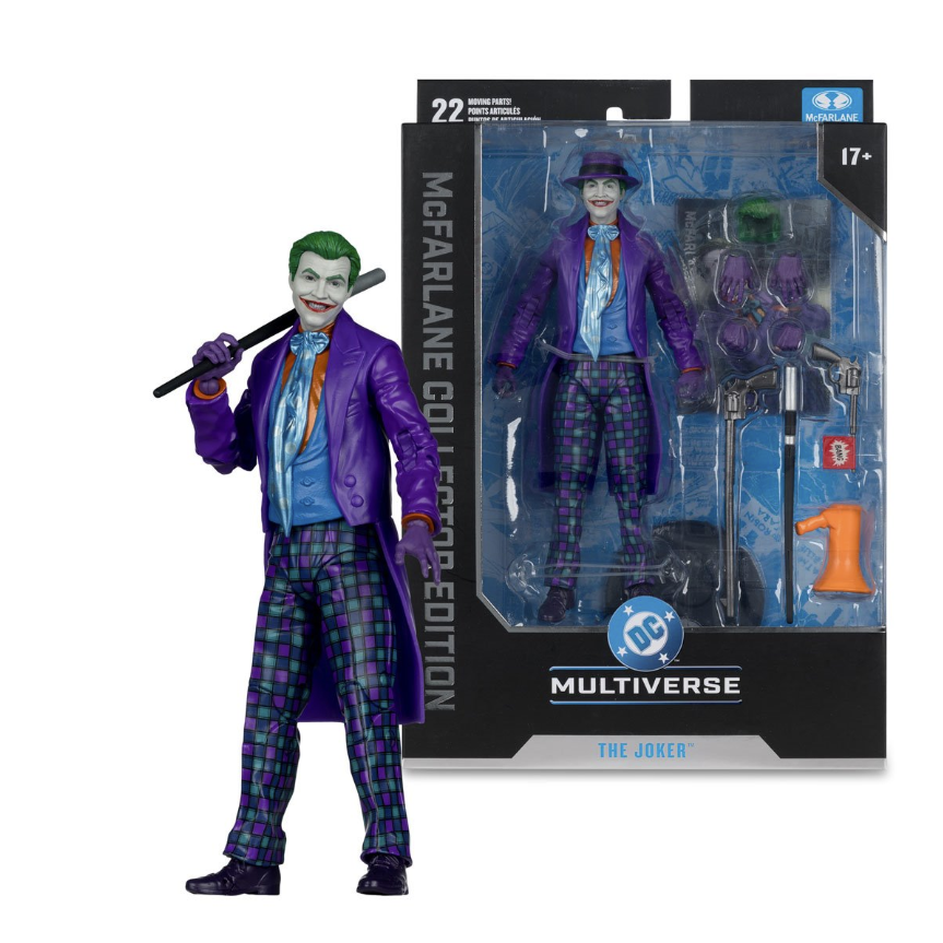 McFarlane Toys - DC Multiverse The Joker (Batman) 7in Action Figure McFarlane Collectors Edition #57