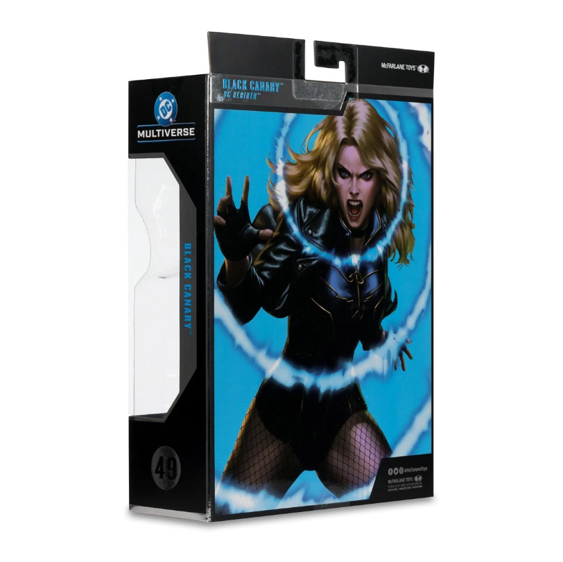 McFarlane Toys - DC Multiverse Black Canary (DC Rebirth) 7in Action Figure McFarlane Collector Edition #54