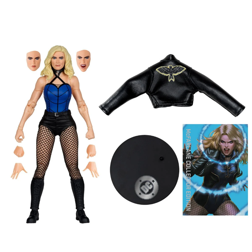 McFarlane Toys - DC Multiverse Black Canary (DC Rebirth) 7in Action Figure McFarlane Collector Edition #54
