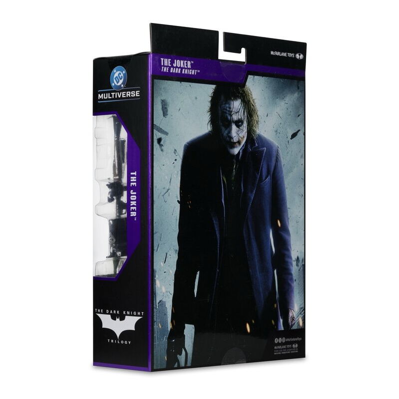 McFarlane Toys - DC Multiverse The Joker (The Dark Knight) 7in Action Figure (Deluxe Theatrical Edition)