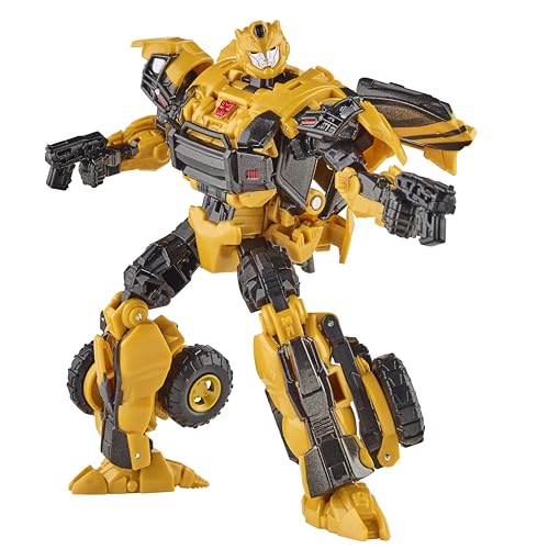Transformers Toys Studio Series Deluxe Class Reactivate 10 Gamer Edition Bumblebee 4.5-inch Converting Action Figure